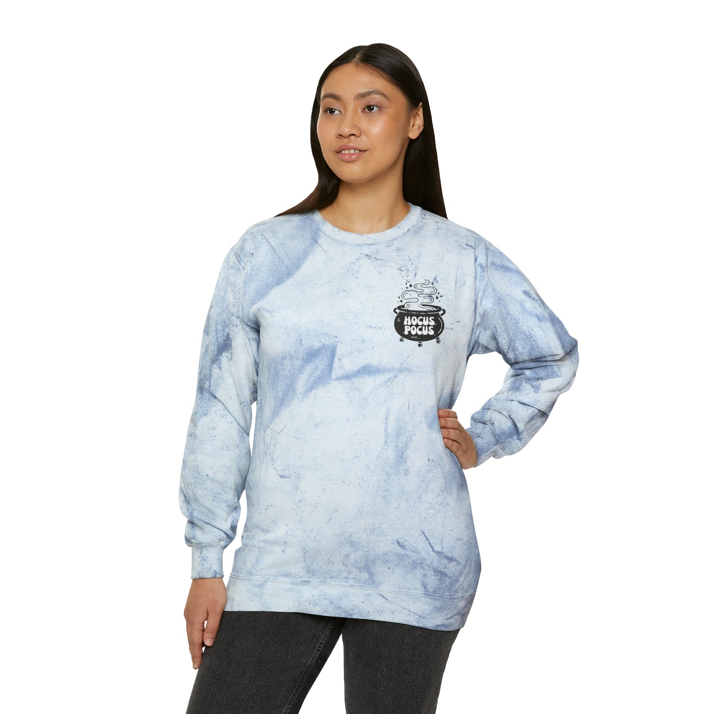 Unisex Color Blast Crewneck Sweatshirt