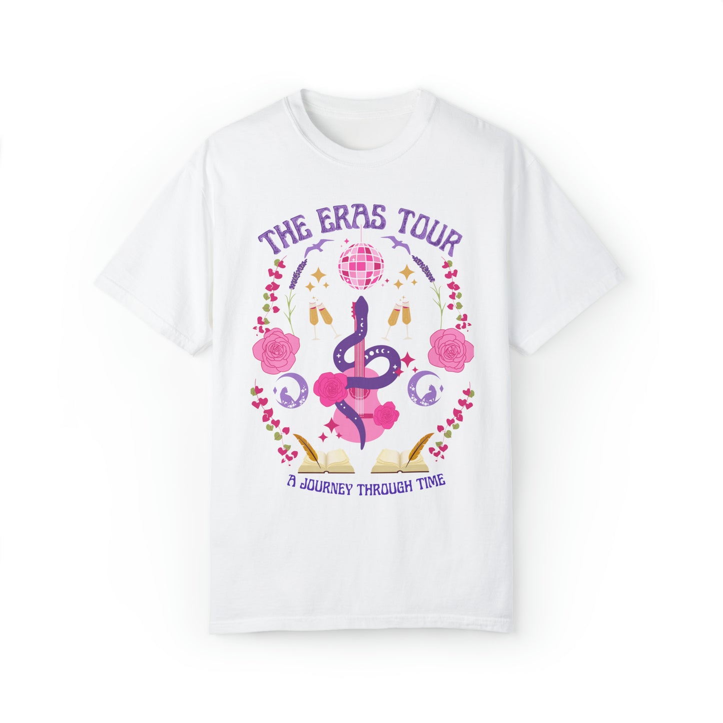 Eras Tour Inspired Concert Merch, Swifty Comfort Colors Music T-Shirt