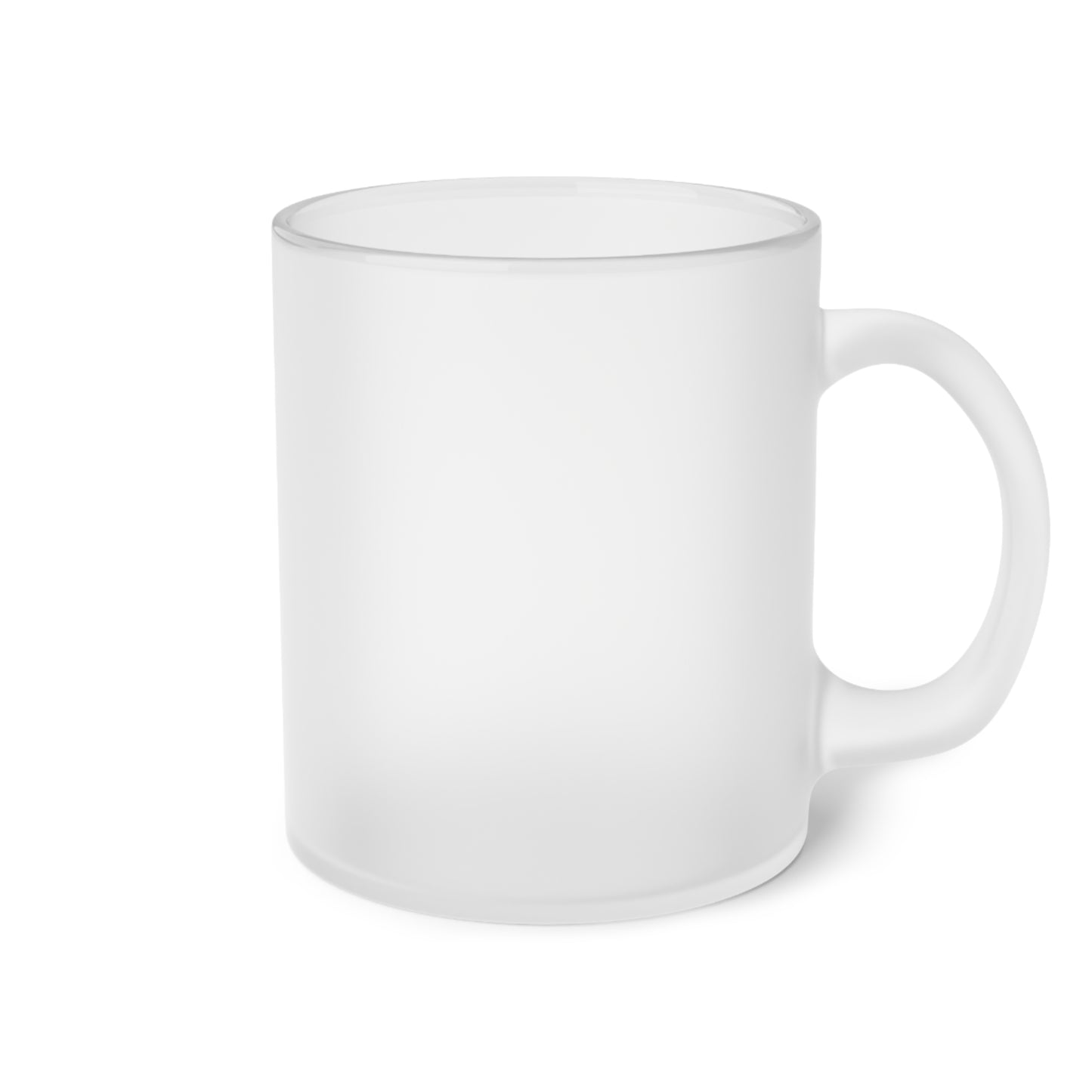 Milk for Santa Frosted Glass Mug