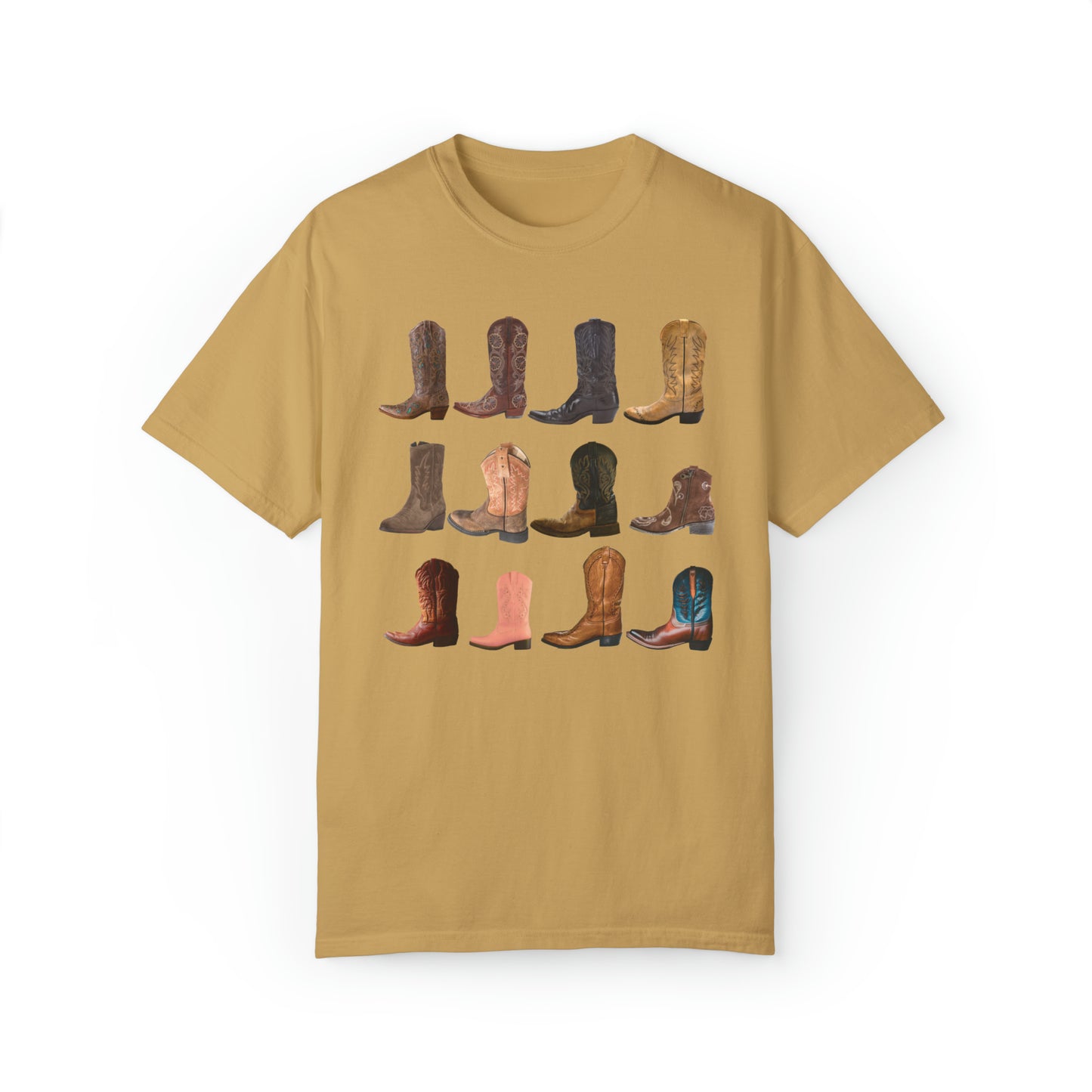 Cowboy Boot Collage T-Shirt