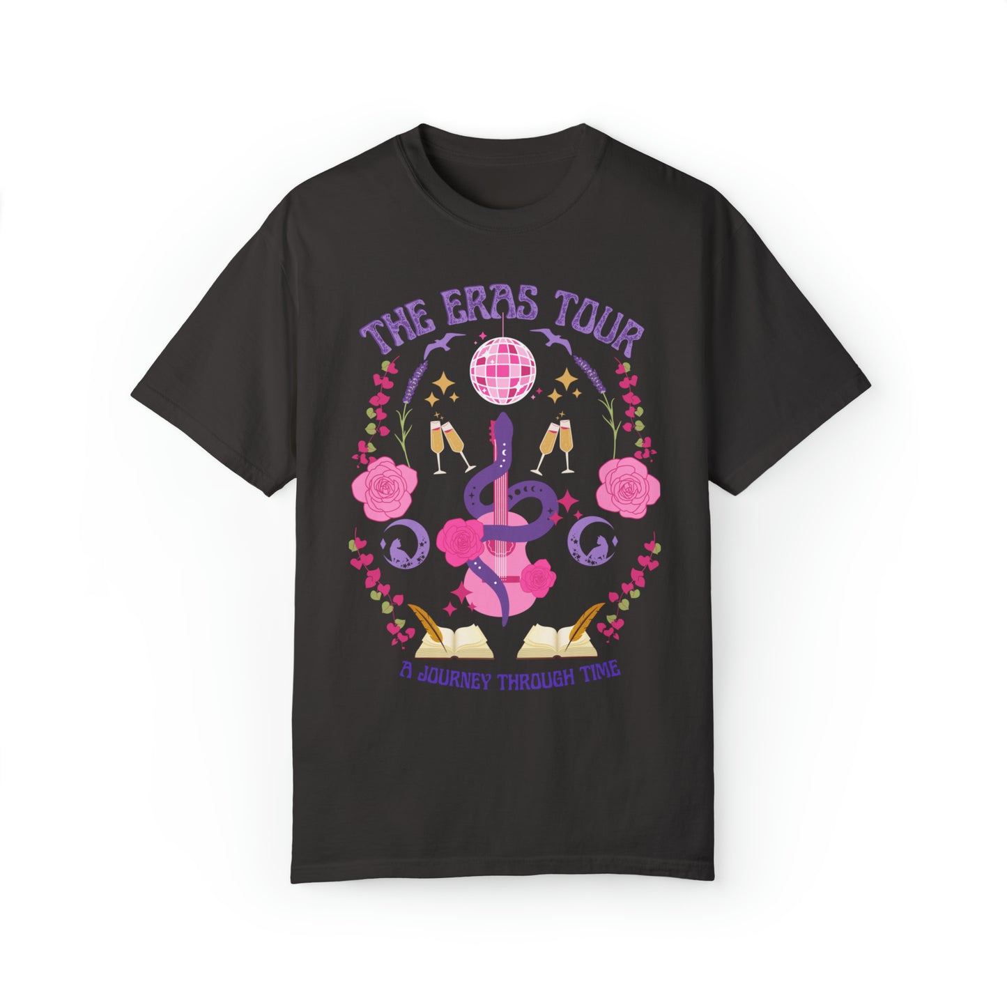 Eras Tour Inspired Concert Merch, Swifty Comfort Colors Music T-Shirt