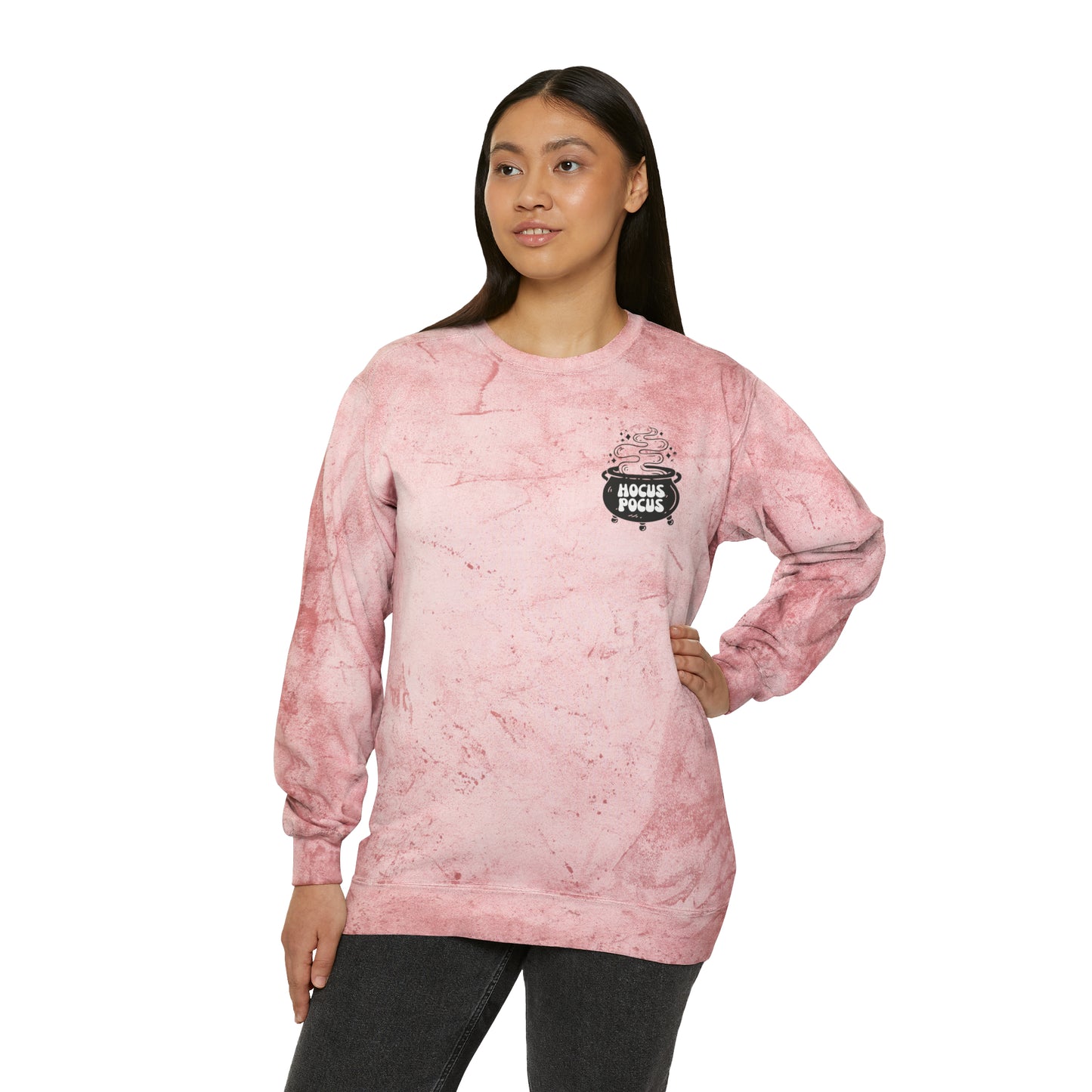 Unisex Color Blast Crewneck Sweatshirt