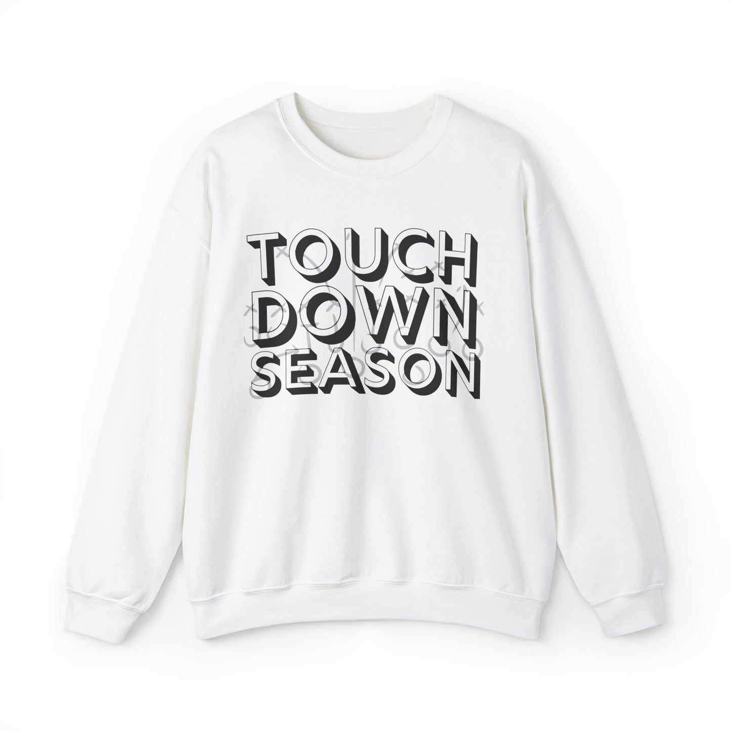 Touchdown Season Football Crewneck Sweatshirt