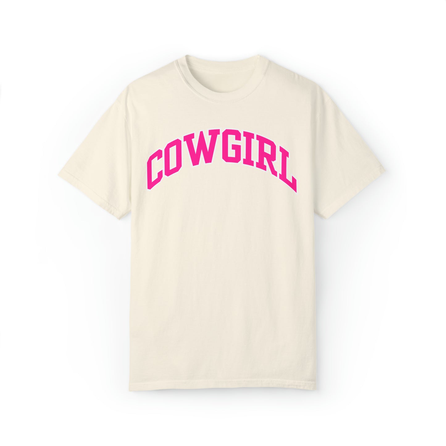 Cowgirl Collegiate Comfort Colors T-Shirt