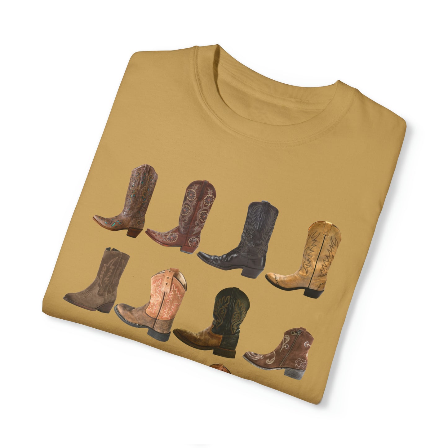 Cowboy Boot Collage T-Shirt