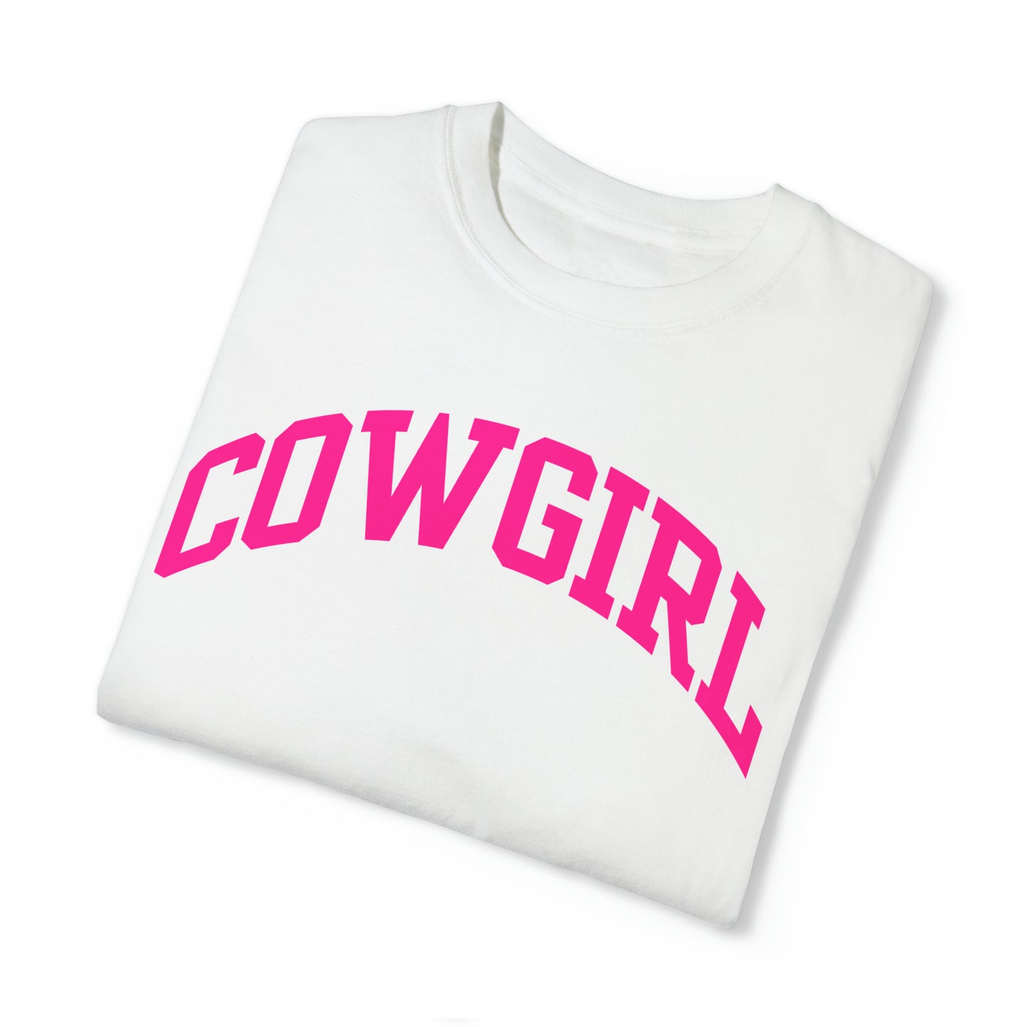 Cowgirl Collegiate Comfort Colors T-Shirt