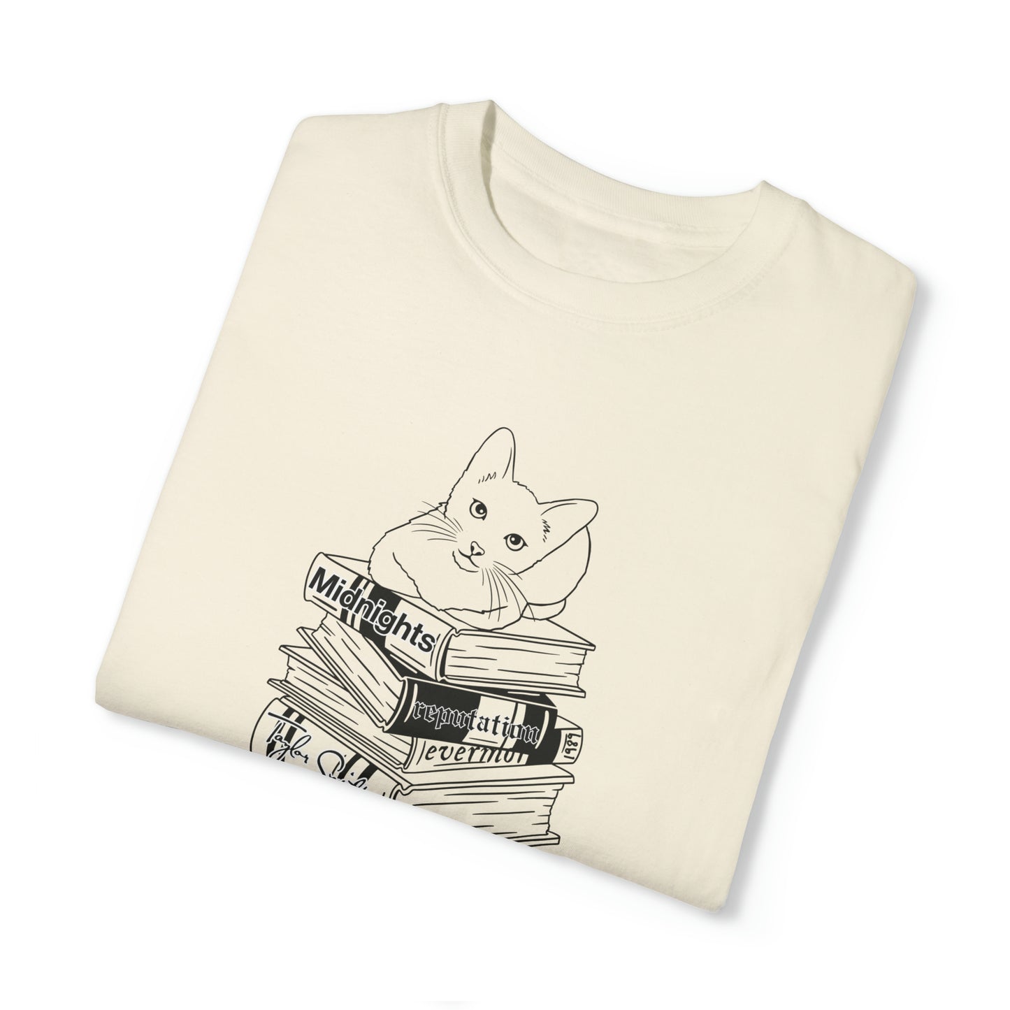 Karma Cat on Eras Books Swift T-Shirt