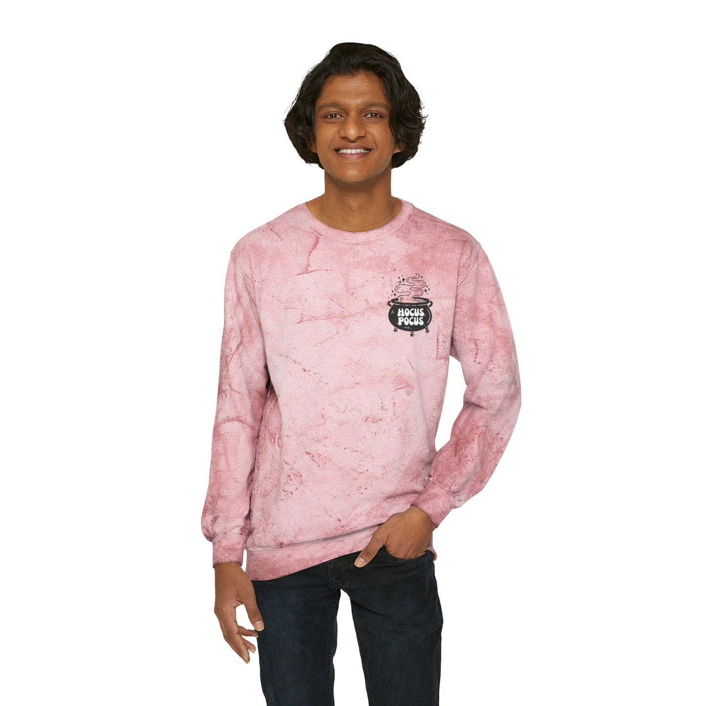 Unisex Color Blast Crewneck Sweatshirt