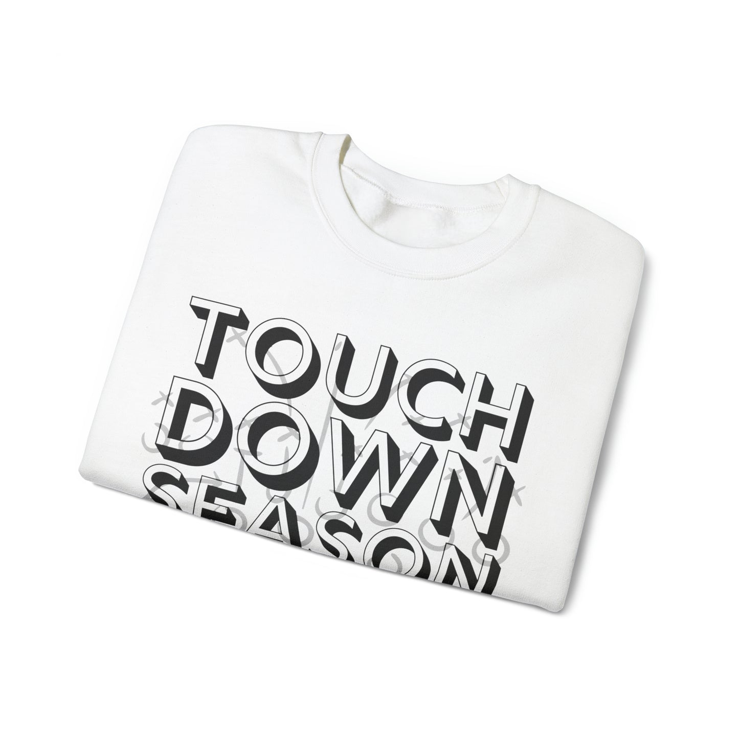 Touchdown Season Football Crewneck Sweatshirt