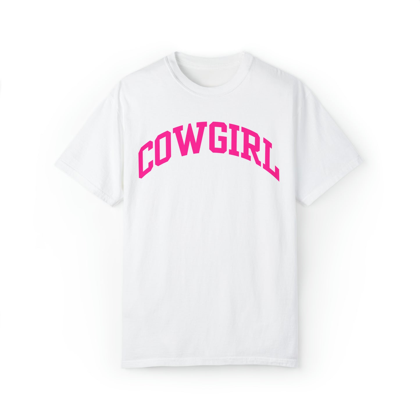 Cowgirl Collegiate Comfort Colors T-Shirt