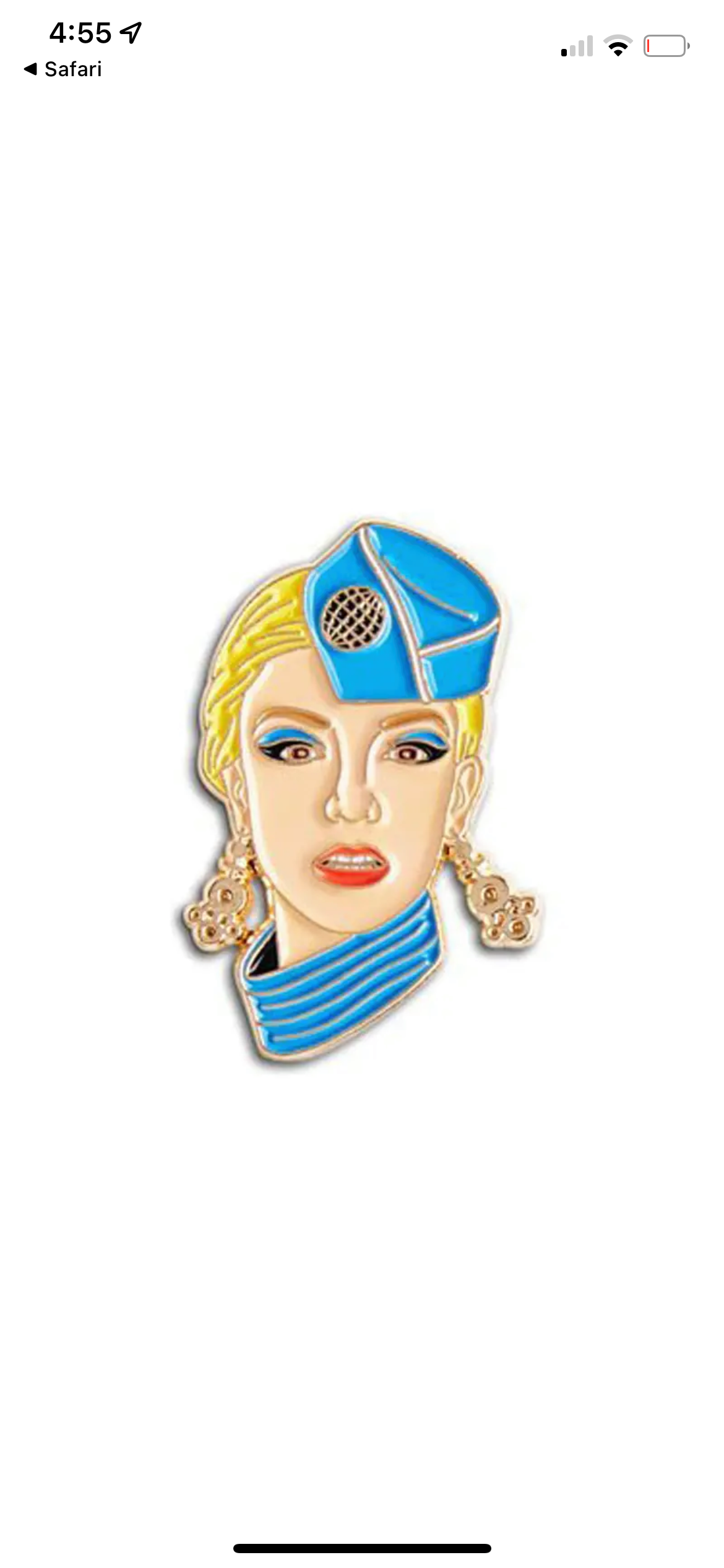 Toxic Britney Spears Enamel Pin