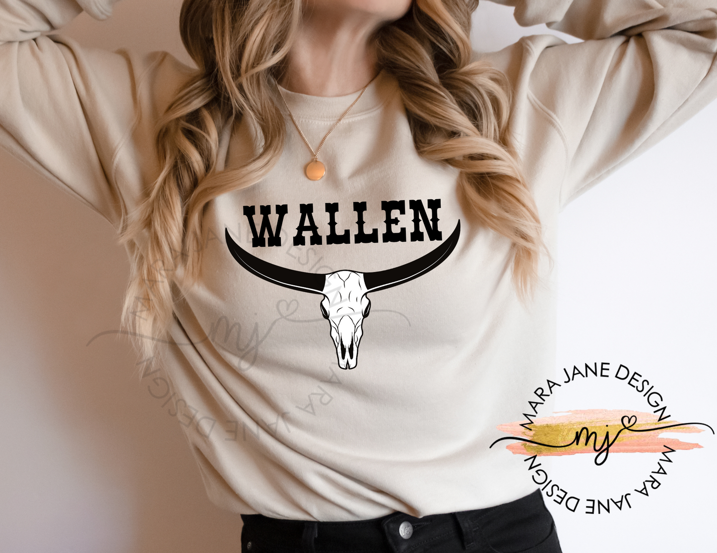 Wall Western Country Music Crewneck, One Thing Album Collage Sweatshirt